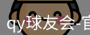 qy球友会